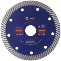 Отрезной алмазный диск профессиональный 150х2.6х10х22.2 мм СУПЕР ТУРБО CUTOP 65-15026