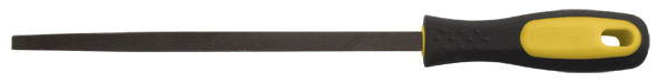 Напильник, прорезиненная ручка, трехгранный 200 мм FIT 42572