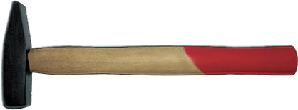 Молоток кованый, деревянная ручка  200 гр. FIT 44202