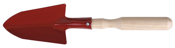 Совок посадочный с деревянной ручкой широкий Инструм-Агро 76801