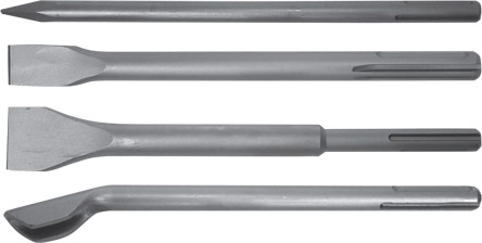 Зубило SDS-MAX, хром-молибденовая сталь 25х18х600 мм FIT 33505