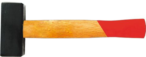 Кувалда кованая, деревянная ручка 1,0 кг FIT 45101