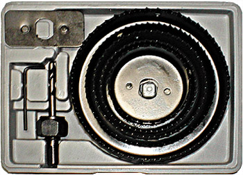 Пилы круговые Профи 68 -127 мм набор 5 шт. в кейсе FIT 36765