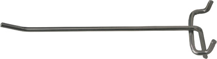 Крюк для стенда одинарный хромированный 300 мм FIT 65722