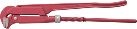 Ключ трубный газовый 90 гр. ( тип L ) инстр. сталь  1" (300 мм) FIT 70361