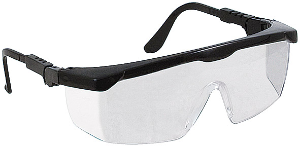 Очки защитные с регулируемыми дужками, прозрачные FIT 12221