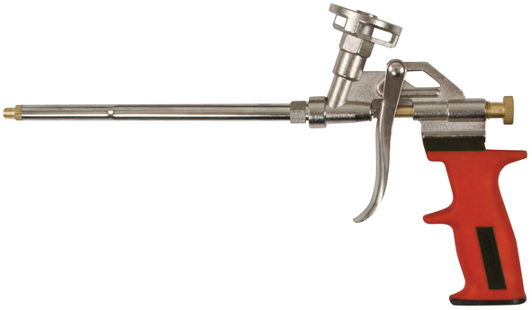 Пистолет для монтажной пены, прорезиненная ручка FIT 14274