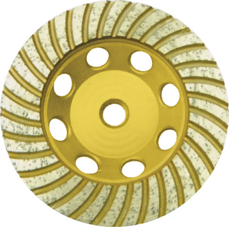 Диск алмазный шлифовальный, посадочный диаметр 22,2 мм," Турбо"  125 мм FIT 39521