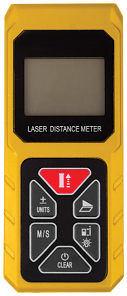 Дальномер лазерный, расчет площади/объема, LCD дисплей 30 м FIT 18690