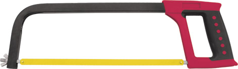 Ножовка по металлу 300 мм, пластиковая прорезиненная ручка KУРС 40057