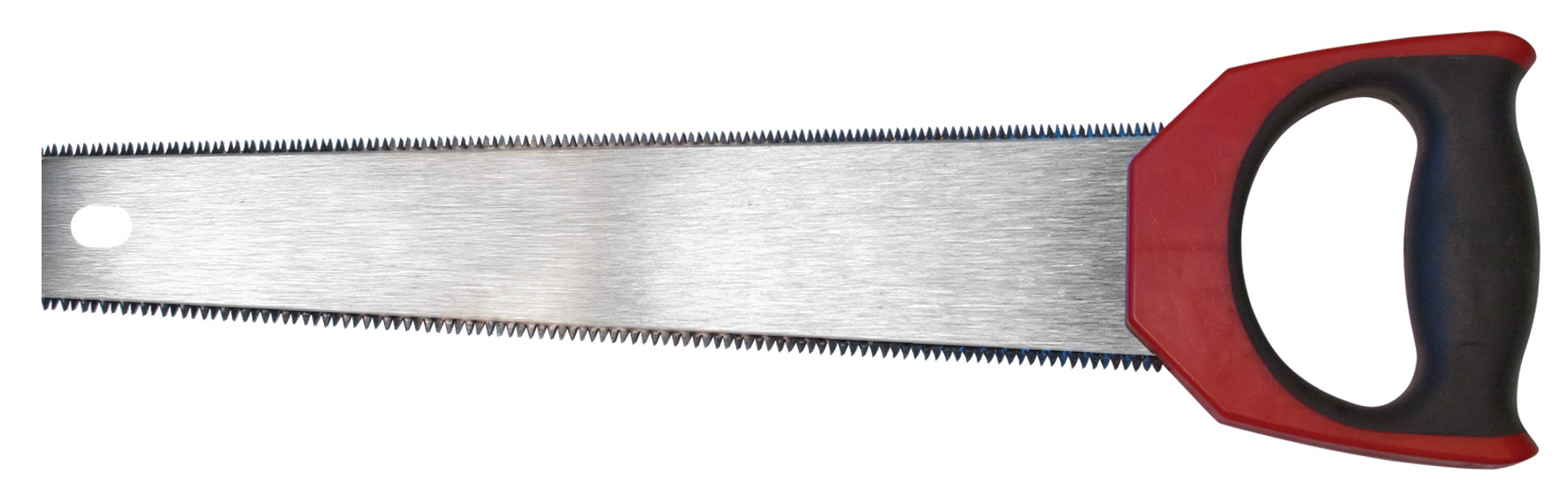 Ножовка по дереву двухсторонняя, каленый средний/мелкий зуб 7 TPI /11 ТPI, 400 мм FIT 40580