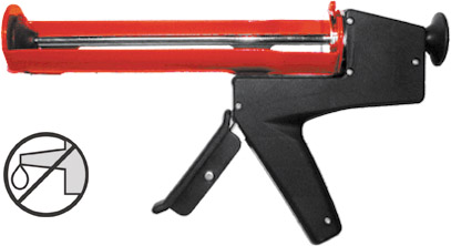 Пистолет для герметика 225 мм с противовесом, Профи FIT 14246