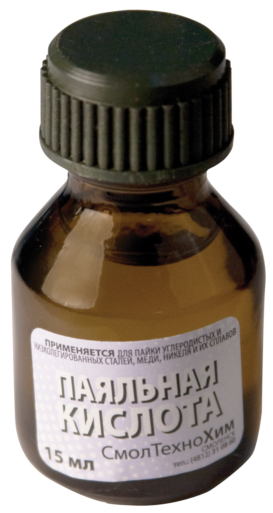 Паяльная кислота ( высокоактивный флюс на основе хлористых солей цинка ) 15 мл FIT 60567