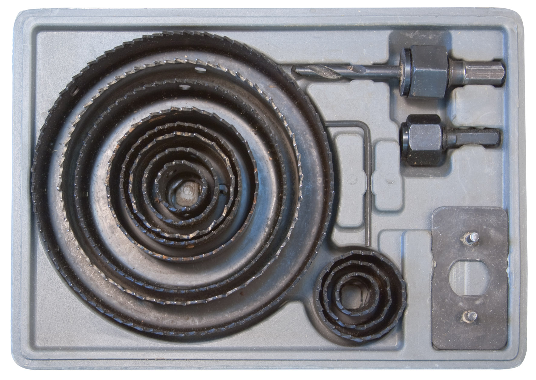 Пилы круговые 19-127 мм, набор 12 шт., в кейсе FIT 36763