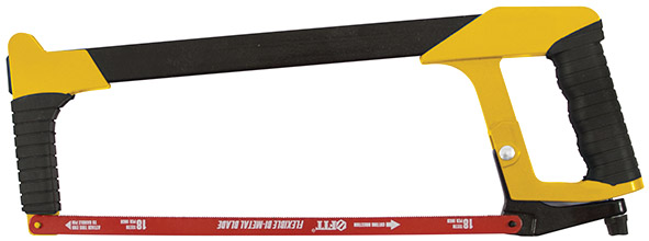 Ножовка по металлу 300 мм Профи (регулир.натяг, возможность работы под углом 33 гр.), полотно Bi-Metal FIT 40073