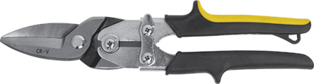 Ножницы по металлу усиленные CrV, усиленные лезвия, Профи, прорезиненные ручки, прямые 275 мм FIT 41577