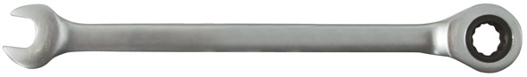 Ключ комбинированный трещоточный, CrV реверсивный механизм 19 мм FIT 63469