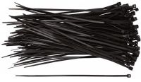 Хомуты нейлоновые для проводов, черные 100 шт., 4,8х500 мм FIT 60360