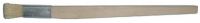 Кисть узкая, натуральная светлая щетина, деревянная ручка 20 мм FIT 1246